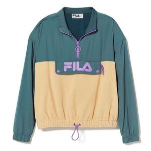 UO Exclusive FILA Una Sherpa Anorak Jacket